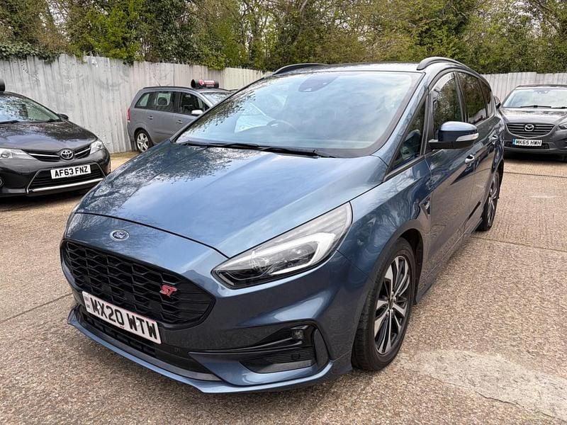 Begagnad Ford S-MAX ST-Line 190 HK (139 kW) 2020 Blå Minibuss