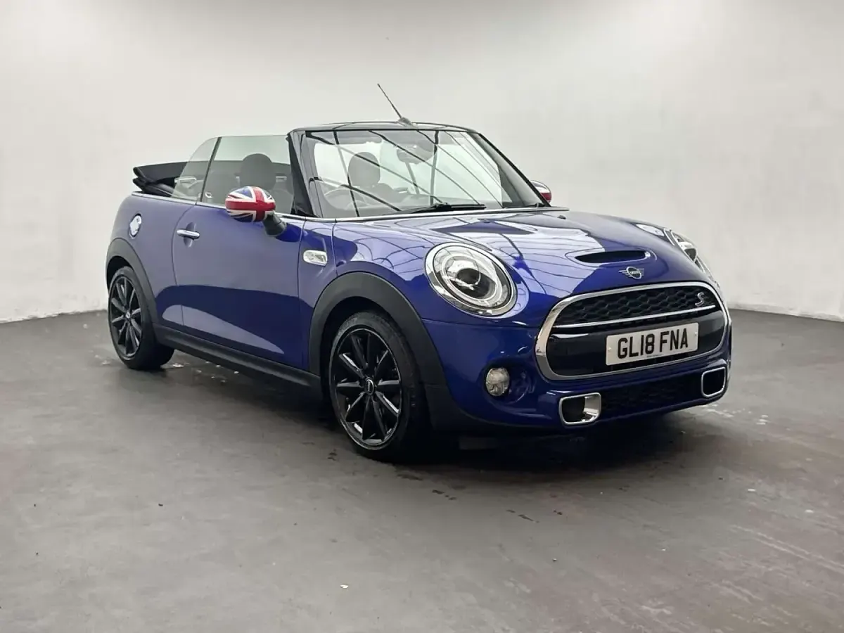 Used Mini Cooper S Cabriolet 2018 Blue Cabriolet