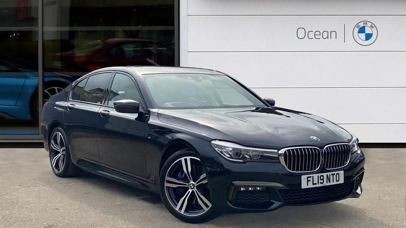 Black Used 2019 BMW 740 M Sport Sedan | £31,500 (A bit pricey) - Image 1/4