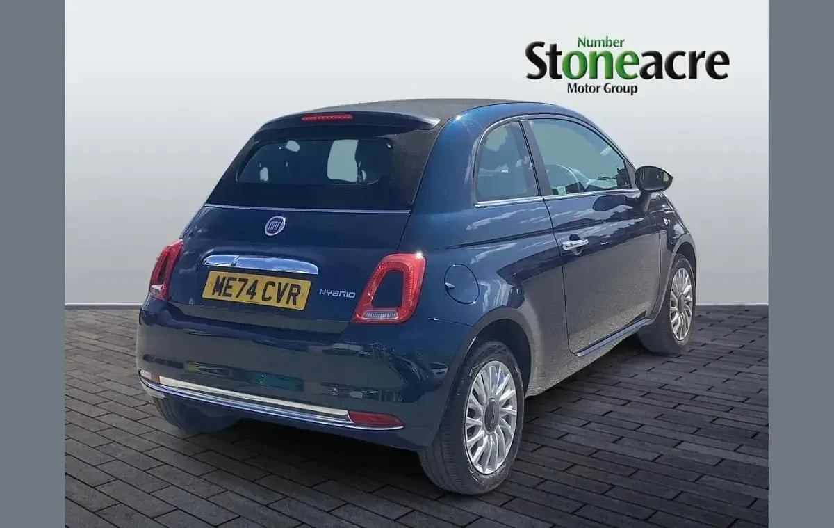 Used Fiat 500 70 HP (51 kW) 2025 Blue Cabriolet