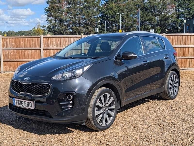 Black Used 2016 Kia Sportage 3 SUV | £10,400 (Fair price) - Image 1/4