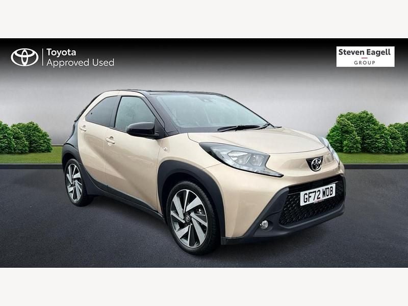 Beige Used 2022 Toyota Aygo X SUV | £13,425 - Image 1/3
