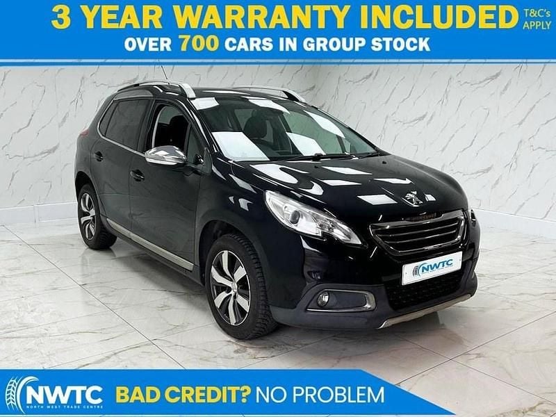 Used Peugeot 2008 Allure 100 HP (73 kW) 2015 Black SUV