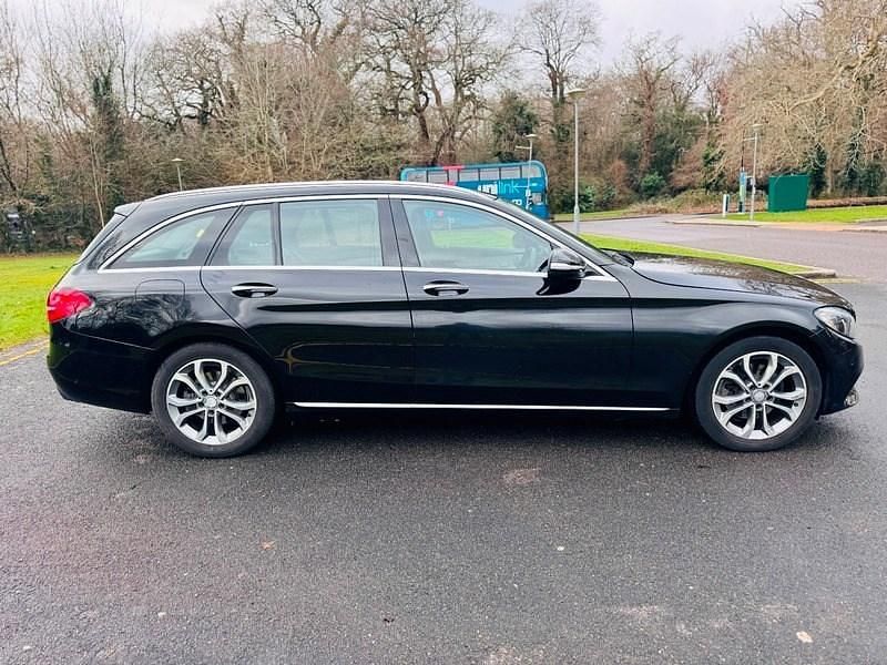 Used Mercedes C200 Premium Plus 2015 Black Estate