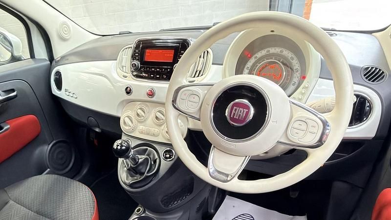 Used Fiat 500 Pop Star 69 HP (50 kW) 2016 White Hatchback