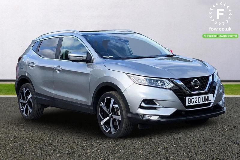Silver Used 2020 Nissan Qashqai Tekna SUV | £13,999 (Good price) - Image 1/3