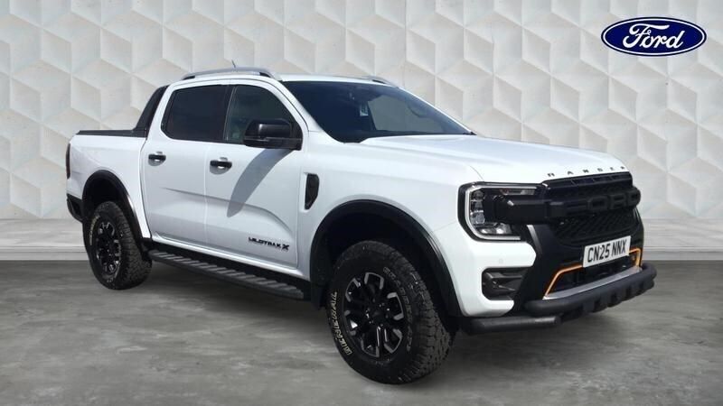 Frozen white Used 2025 Ford Ranger Wildtrack Pickup | £41,000 - Image 1/4