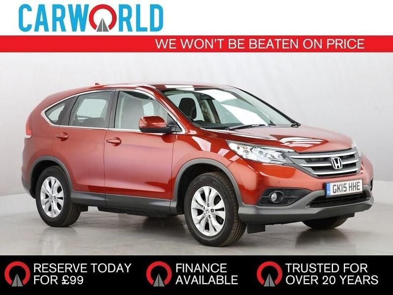 Red Used 2015 Honda CR-V SE SUV | £6,990 (Good price) - Image 1/3