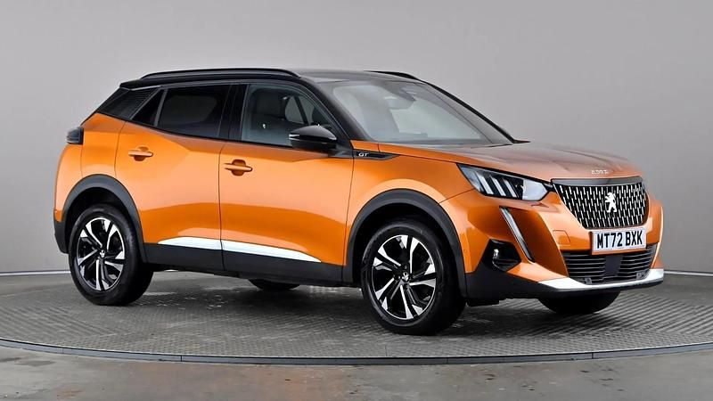 Orange Used 2022 Peugeot 2008 GT SUV | £12,998 (Fair price) - Image 1/4