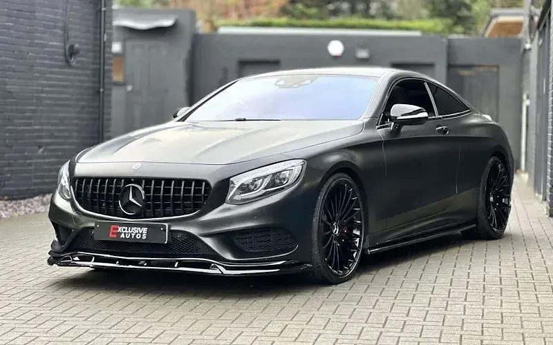 Used Mercedes S500 AMG line 455 HP (334 kW) 2017 White Coupe