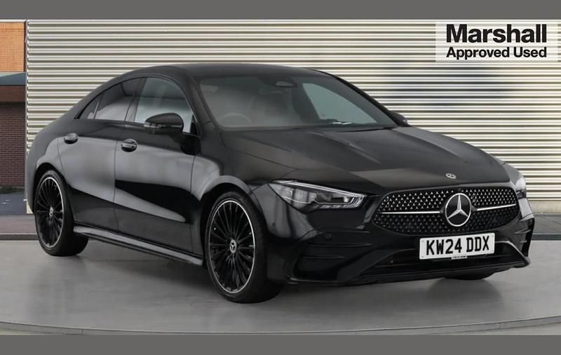 Black Used 2024 Mercedes 220 AMG Line Premium Plus Coupe | £30,290 (Fair price) - Image 1/4