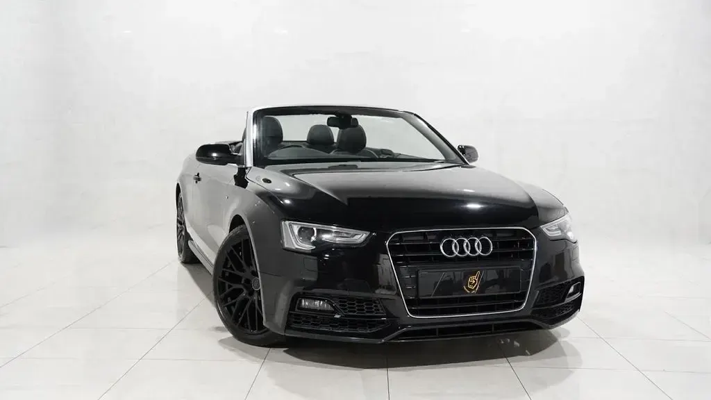 Used Audi A5 Cabriolet S-Line 2016 Black Cabriolet