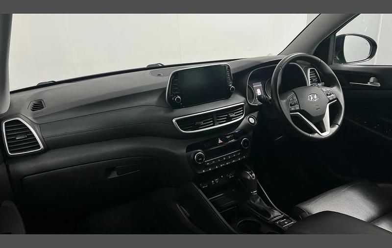 Used Hyundai Tucson Premium SE 136 HP (100 kW) 2020 Blue SUV