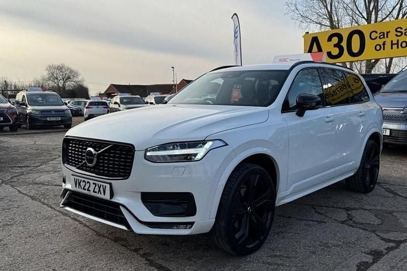 White Used 2022 Volvo XC90 R-Design Pro SUV | £36,812 (Good price) - Image 1/1