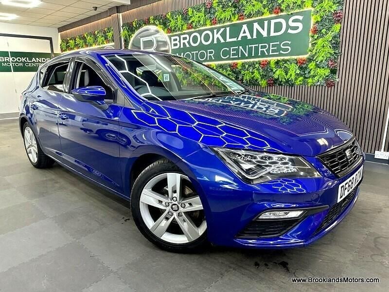 Used Seat Leon FR 130 HP (95 kW) 2019 Blue Hatchback