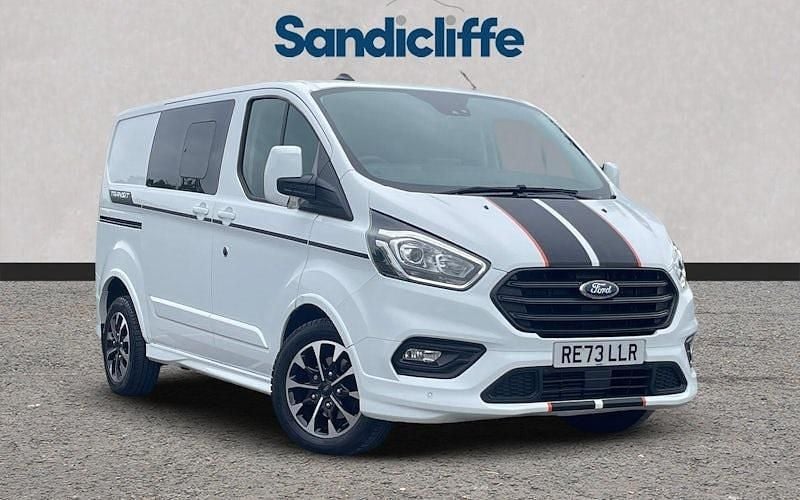 White Used 2023 Ford Transit Custom Sport Van | £34,500 - Image 1/4