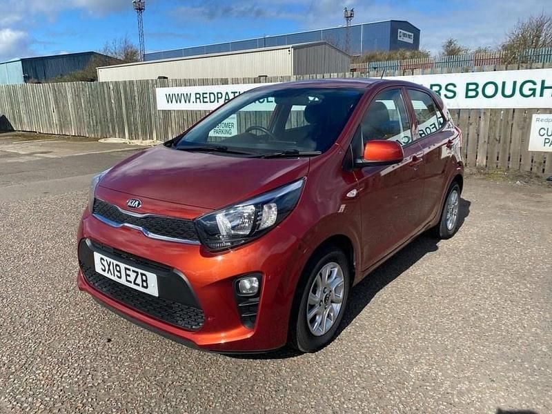 Used Kia Picanto 66 HP (48 kW) 2019 Orange Hatchback