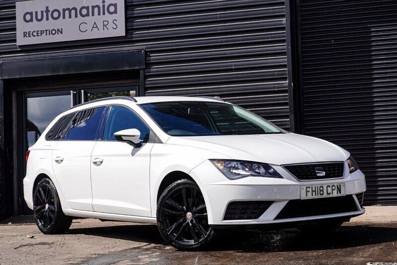 White Used 2018 Seat Leon ST Estate | £6,691 (Good price) - Image 1/4
