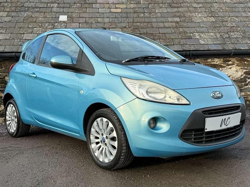 Używany Ford Ka Zetec 69 KM (50 kW) 2010 Niebieski Hatchback