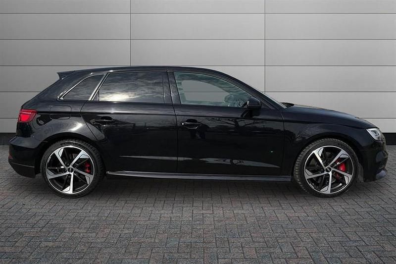Used Audi A3 Black Edition 300 HP (220 kW) 2019 Panther black Sedan