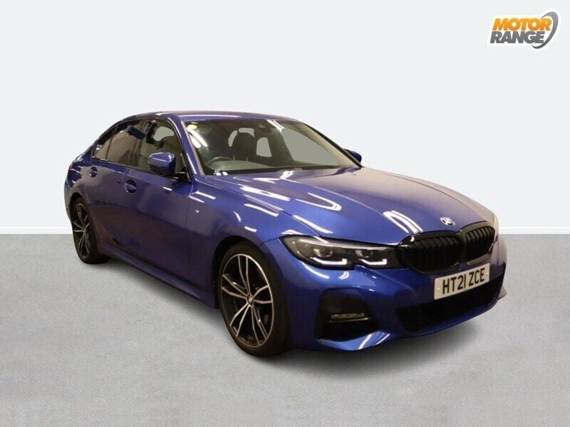 Blue Used 2021 BMW 320 M Sport Sedan | £23,895 (Fair price) - Image 1/4