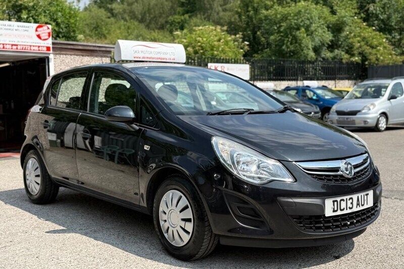 Black Used 2013 Vauxhall Corsa S Hatchback | £3,695 (Good price) - Image 1/1