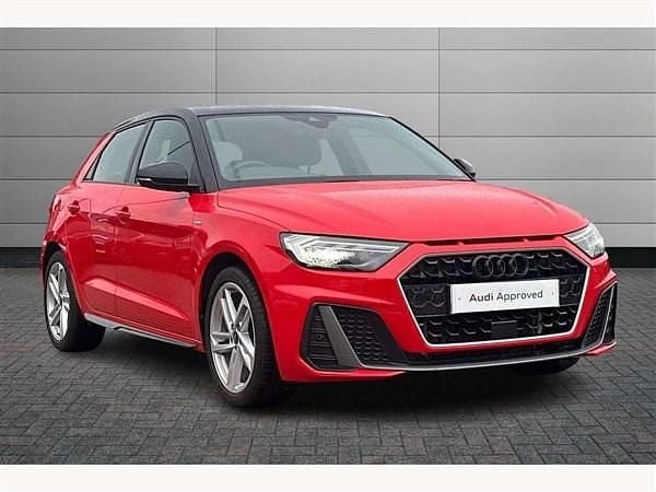 Red Used 2021 Audi A1 S-Line Hatchback | £19,499 (Good price) - Image 1/4