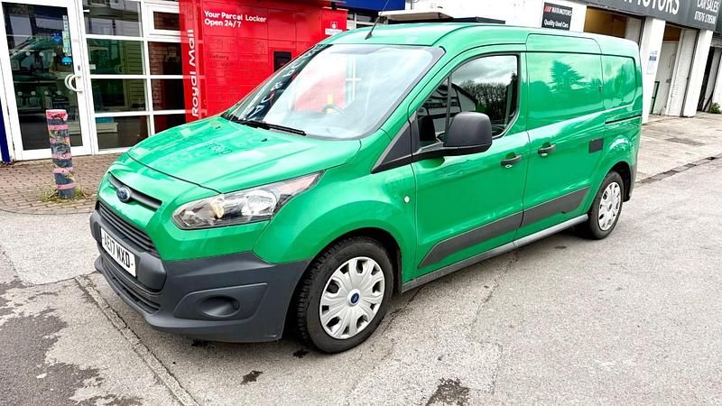 Used Ford Transit Connect 100 HP (73 kW) 2017 Green MPV