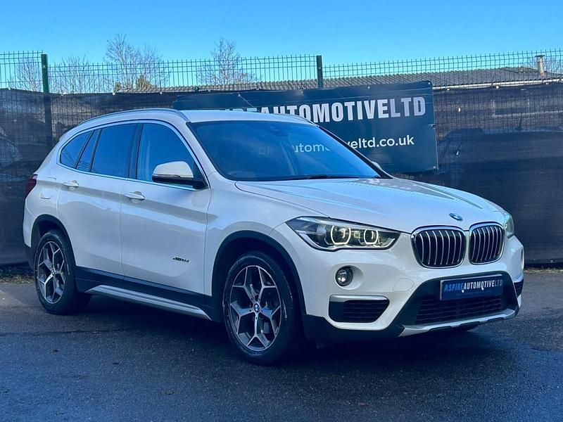 White Used 2016 BMW X1 xLine SUV | £9,650 (Expensive) - Image 1/4