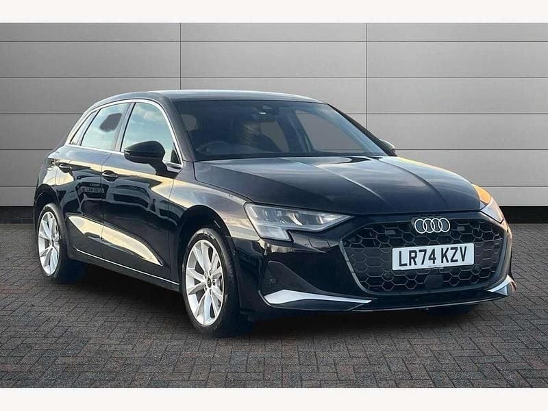 Brilliant black Used 2024 Audi A3 Sport Hatchback | £22,990 (Fair price) - Image 1/4
