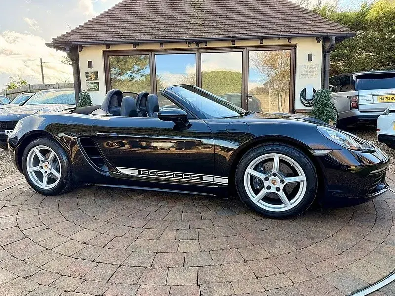 Usado Porsche 718 Boxster 2017 Negro Descapotable