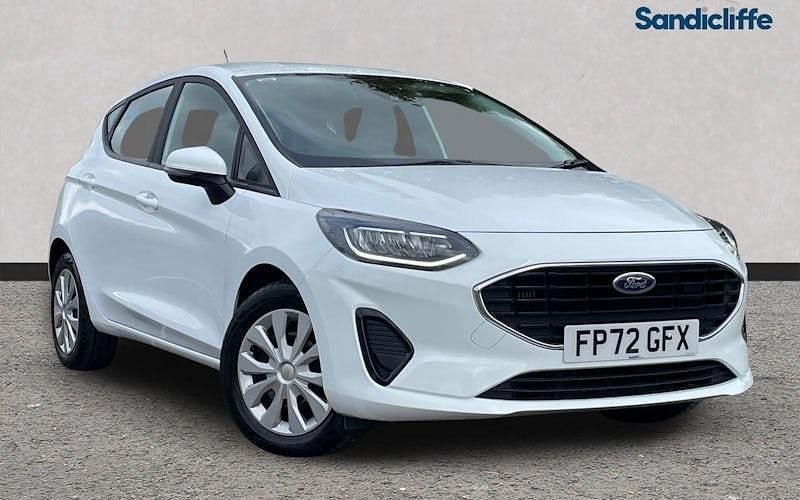 Frozen white (premium colour) Used 2022 Ford Fiesta Trend Hatchback | £11,336 (Good price) - Image 1/4