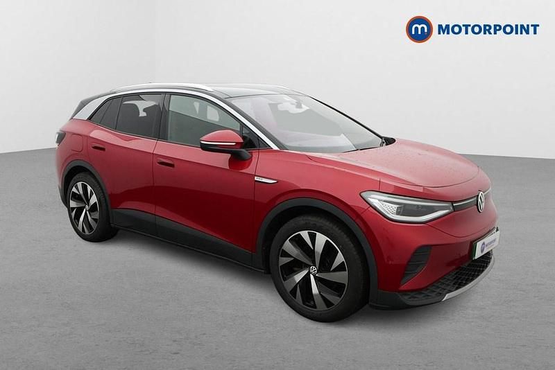 Red Used 2021 VW ID.4 Pro Performance SUV | £18,949 (Fair price) - Image 1/4