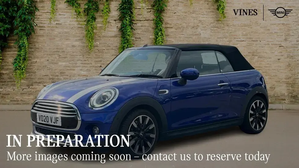 Used Mini Cooper Cabriolet Exclusive 134 HP (98 kW) 2020 Blue Cabriolet