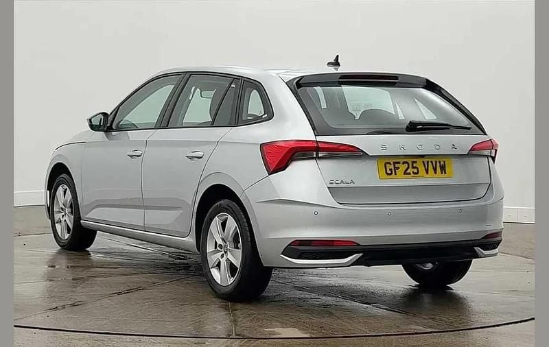 Used Skoda Scala SE 113 HP (83 kW) 2025 Brilliant silver metallic Hatchback