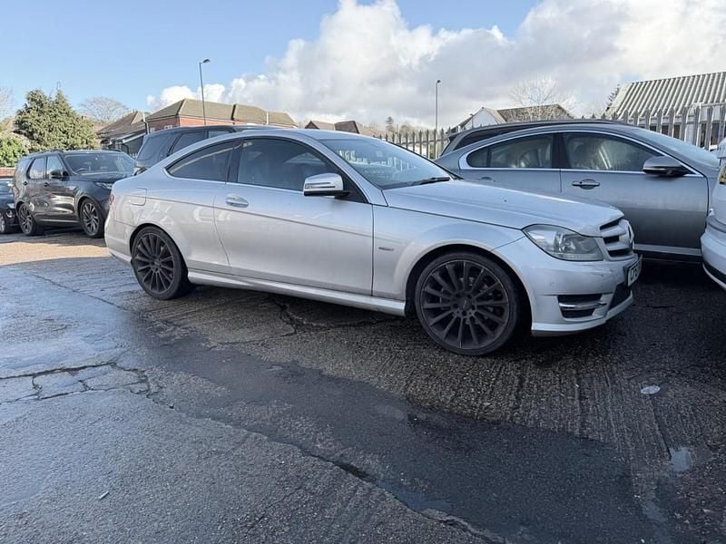 Silver Used 2011 Mercedes C220 AMG Coupe | £3,999 (Good price) - Image 1/4