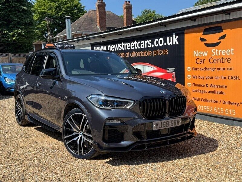 Grey Used 2020 BMW X5 M Sport SUV | £39,484 (Expensive) - Image 1/3