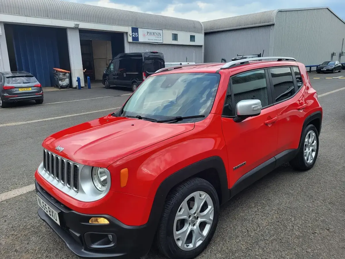 Used Jeep Renegade Limited 140 HP (102 kW) 2015 Red SUV