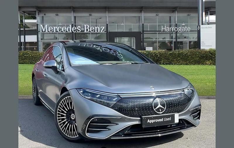 Grey Used 2023 Mercedes EQS450+ AMG Line Premium Plus Sedan | £52,000 (Fair price) - Image 1/4