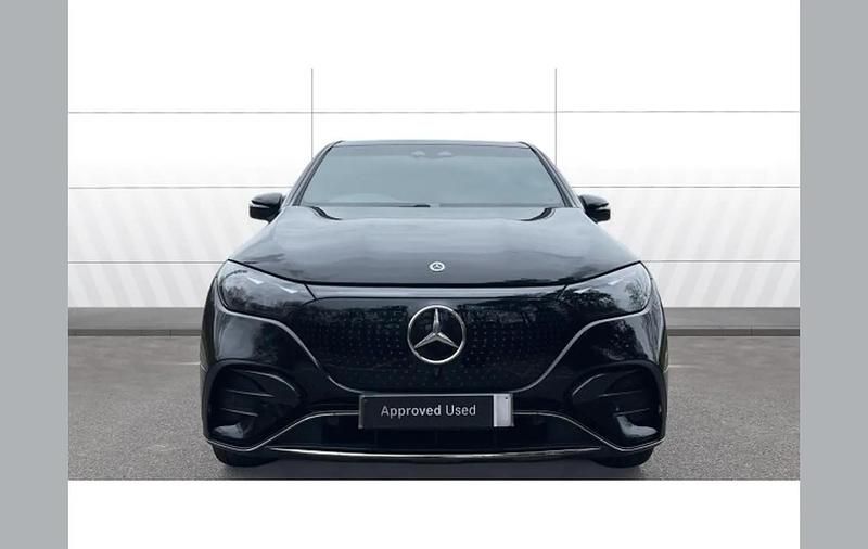 Used Mercedes EQE500 AMG line 300 kW (408 HP) 2025 Black Sedan