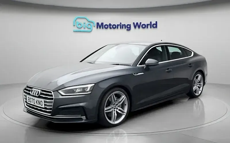Used Audi A5 Sportback S-Line 190 HP (139 kW) 2020 Grey Hatchback