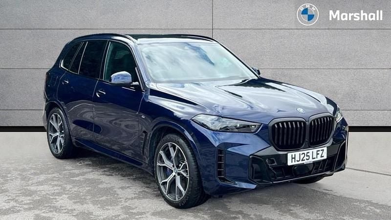 Blue Used 2025 BMW X5 M Sport SUV | £70,661 (A bit pricey) - Image 1/4