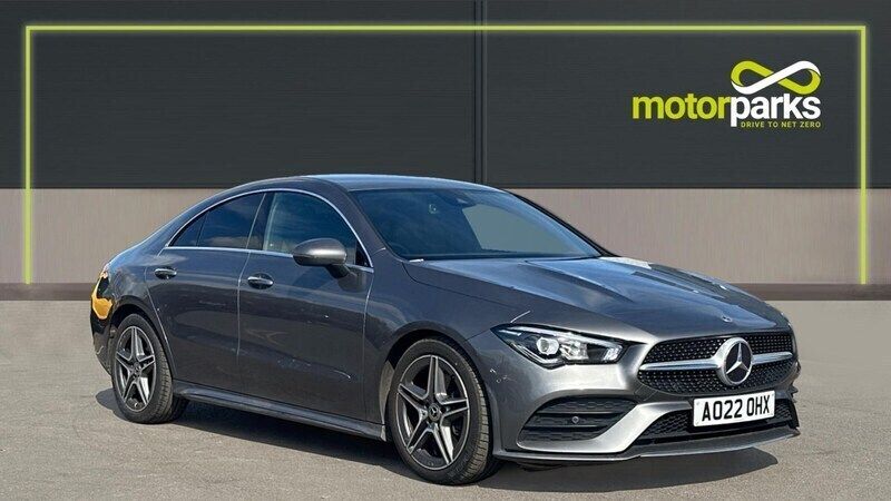 Grey Used 2022 Mercedes CLA200 AMG Line Premium Coupe | £24,842 (Fair price) - Image 1/4
