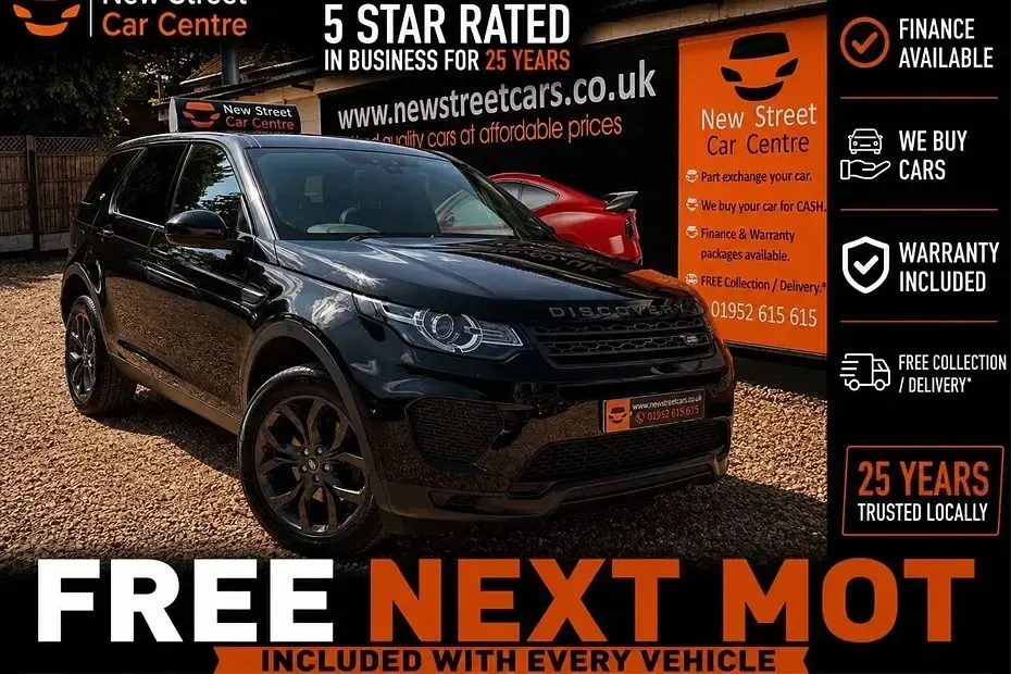 Used Land Rover Discovery Sport Landmark 180 HP (132 kW) 2019 Black SUV