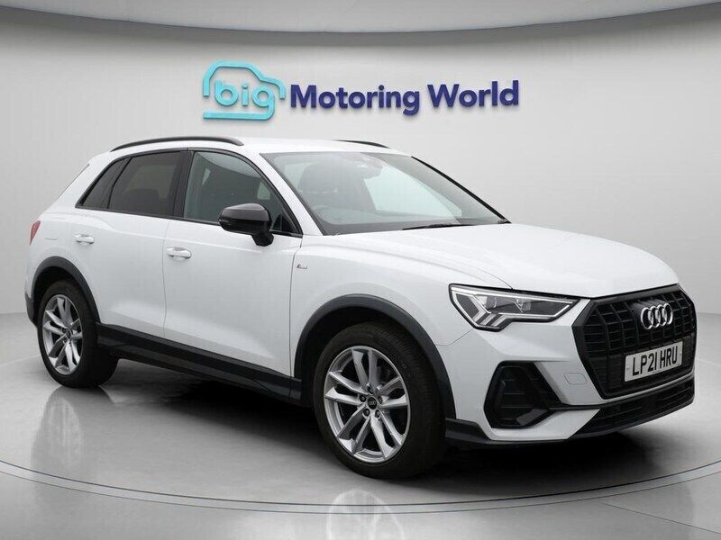 White Used 2021 Audi Q3 Black Edition SUV | £25,500 (Good price) - Image 1/4