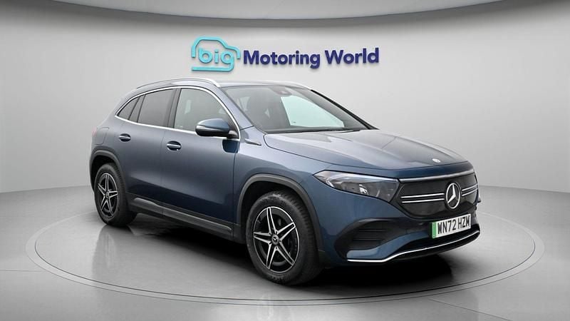 Used Mercedes EQA350 AMG line 214 kW (292 HP) 2022 Blue SUV