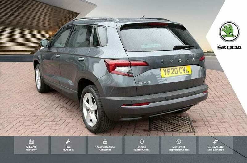 Used Skoda Karoq SE 115 HP (84 kW) 2020 Grey SUV