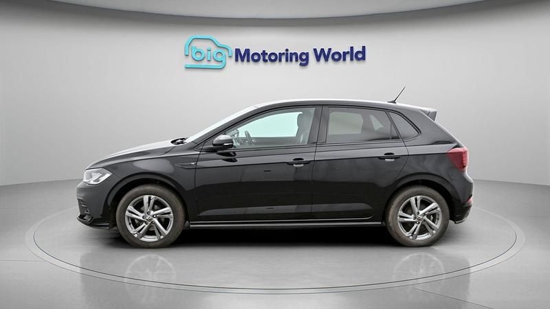 Used VW Polo R-line 94 HP (69 kW) 2023 Black Hatchback