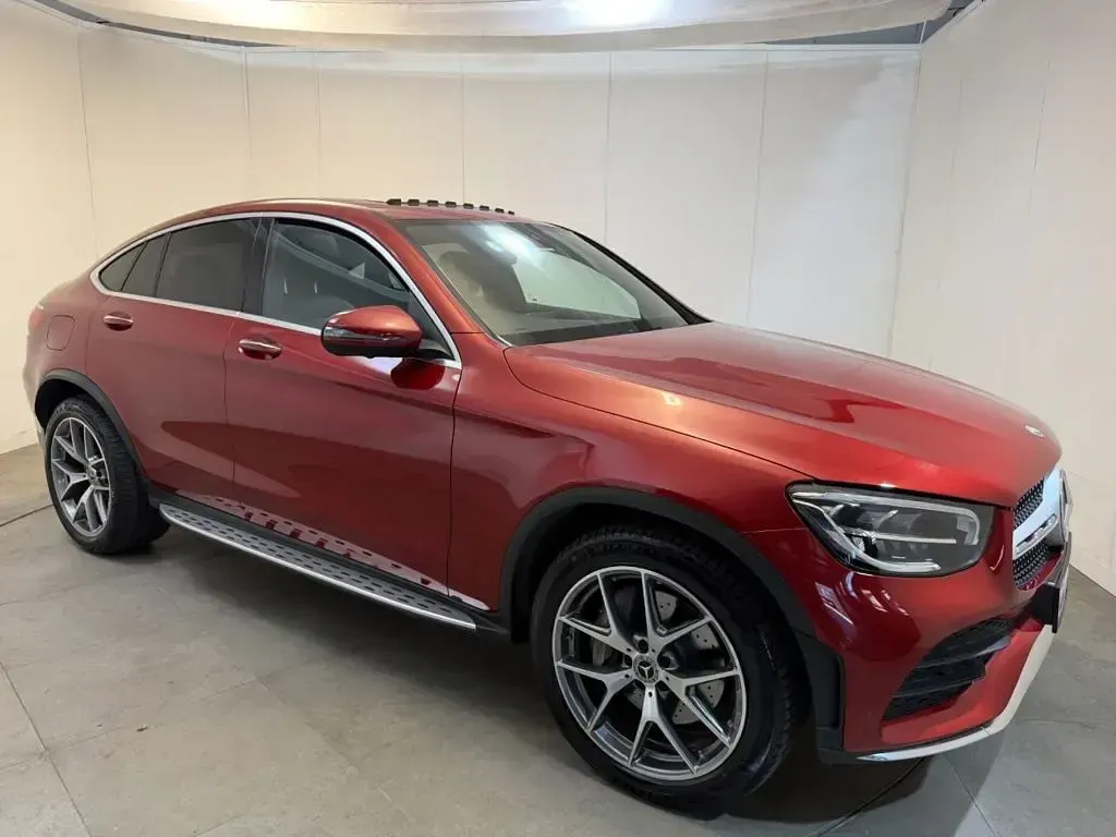 Used Mercedes GLC300e AMG line 2021 Red SUV