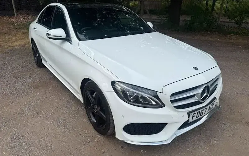 Used Mercedes C220 AMG line 170 HP (125 kW) 2017 Sedan